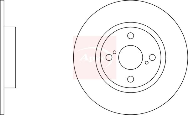 APEC Brake Disc DSK325