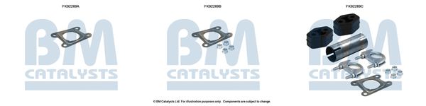 BM CATALYSTS szerelőkészlet, katalizátor FK92289