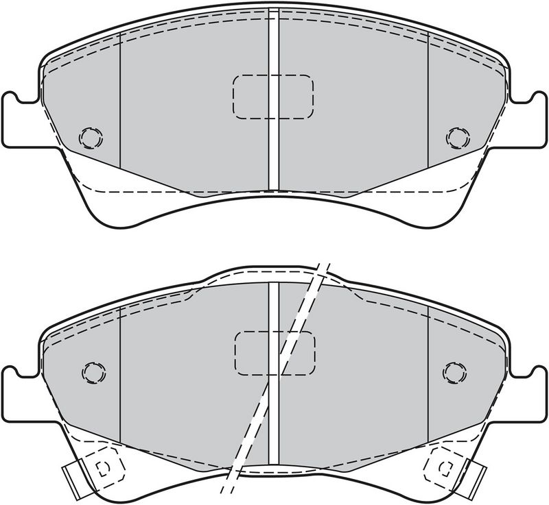 VALEO 601059 Brake Pad Set, disc brake