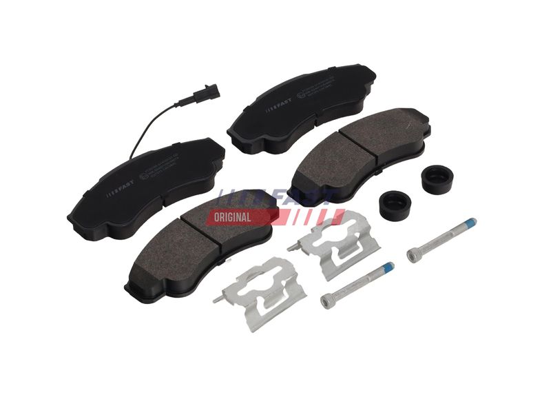 Piduriklotsi komplekt, ketaspidur, FAST FT29108