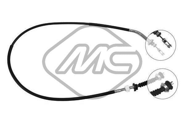 Cable de accionamiento, accionamiento del embrague