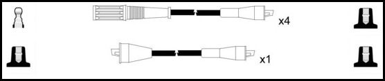 Juego de cables de encendido
