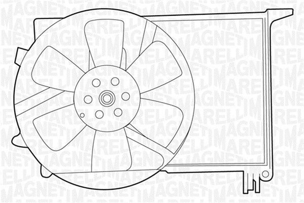 MAGNETI MARELLI ventilátor, motorhűtés 069422212010