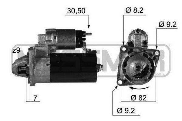 Стартер, Messmer 220346A