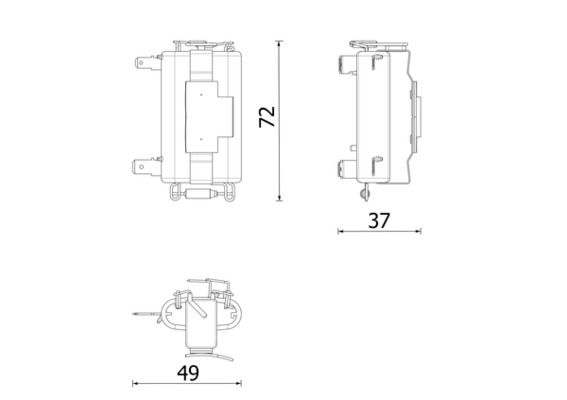 rezistor topení RVI/VOLVO ABR169000P