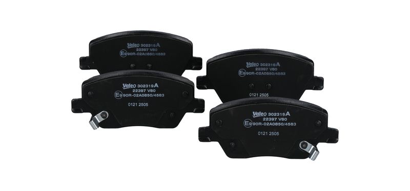 VALEO 302319A Diskinių stabdžių kaladėlių komplektas