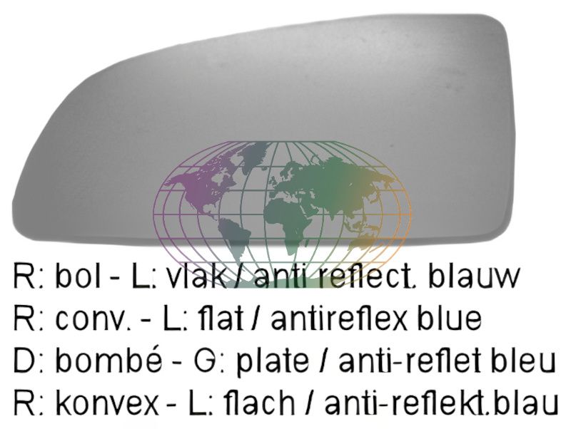 Lexmond Trading BV 0840063 - Mirror Glass, exterior mirror
