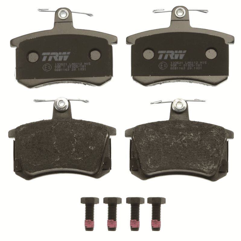 TRW GDB1163 Brake Pad Set, disc brake