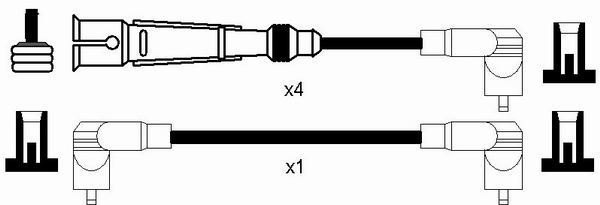 NGK 8618 Ignition Cable Kit