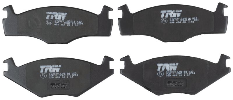 TRW GDB454 Brake Pad Set, disc brake