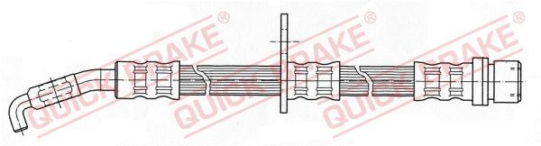 Гальмівний шланг, Quick Brake 58.945