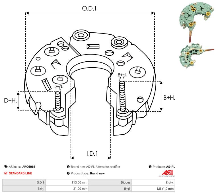 Seadistaja, generaator, AS-PL ARC6065
