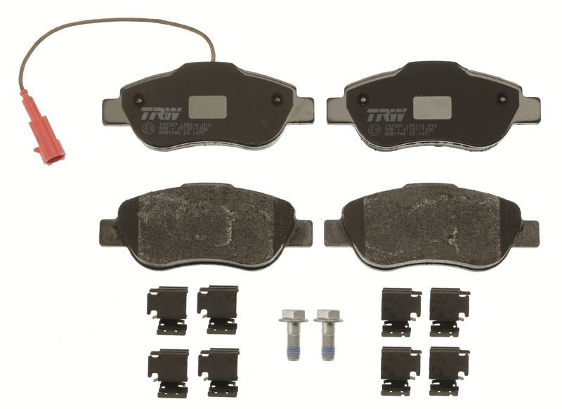 TRW GDB1746 Brake Pad Set, disc brake