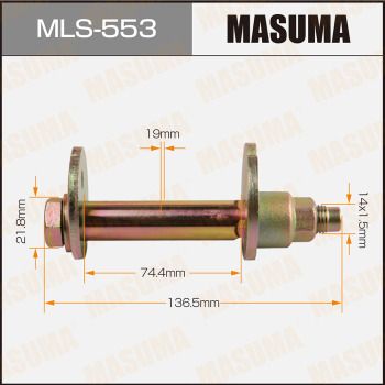 Гвинт для коригування розвалу, Masuma MLS553