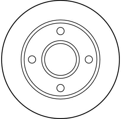 TRW DF2752 Brake Disc