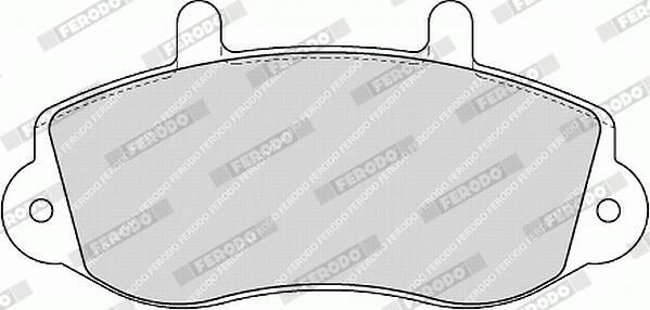 FERODO FVR1292 Brake Pad Set, disc brake
