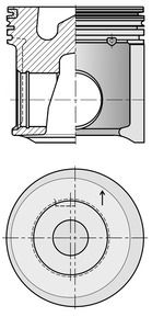 Product Image - Zuiger - 40623600 - KOLBENSCHMIDT