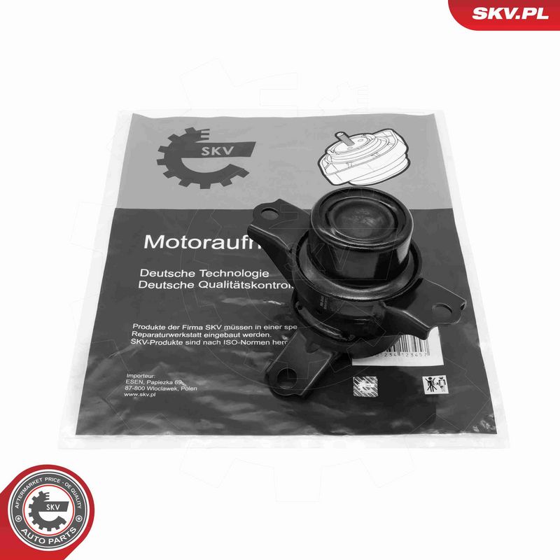ESEN SKV 75SKV445 Mounting, engine