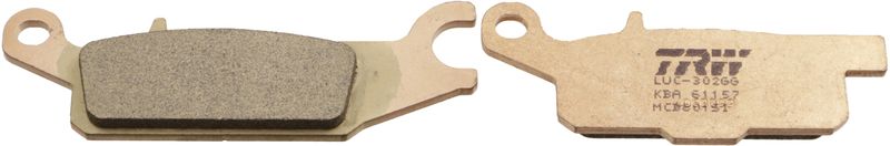 Bremsbelagsatz, Scheibenbremse