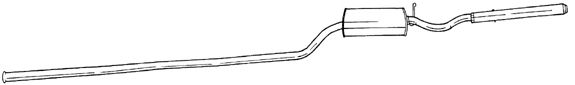 SIGAM 25614 Rear Silencer