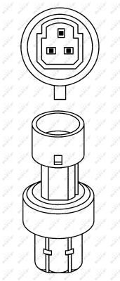 NRF 38943 Pressure Switch, air conditioning