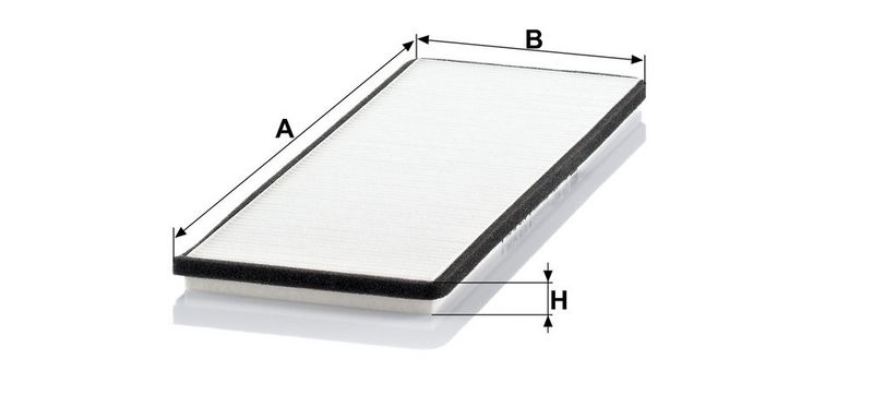 Filter, salongiõhk, MANN-FILTER CU 4251