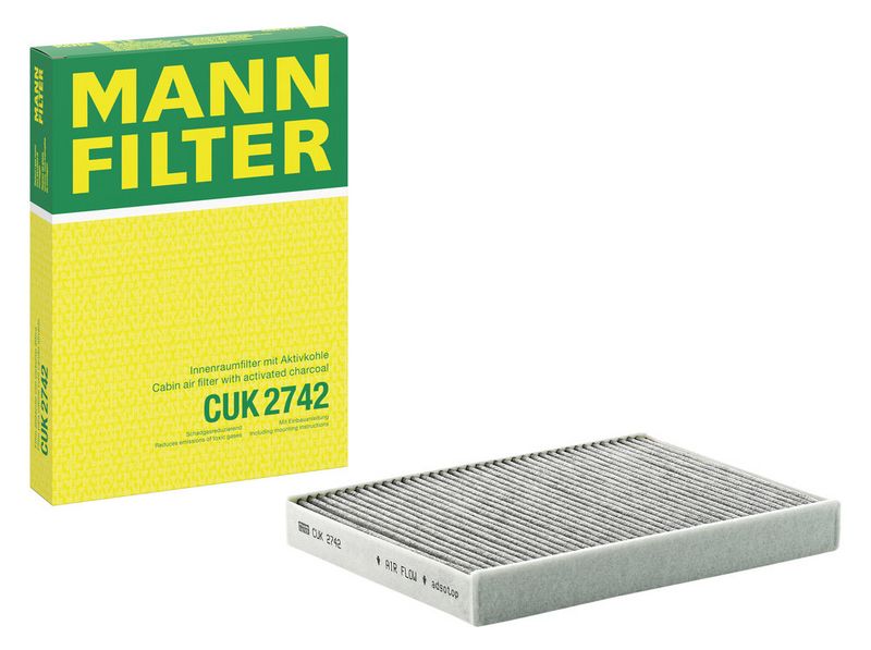 Filter, salongiõhk, MANN-FILTER CUK 2742