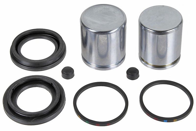 Remklauw reparatieset Voor Rechts (diameter zuiger: 45) past: CITROEN JUMPER I, JUMPER II, JUMPY II  FIAT DUCATO, SCUDO  PEUGEOT BOXER, EXPERT, EXPERT TEPEE  TOYOTA PROACE 1.6D-2.8D 02.94-