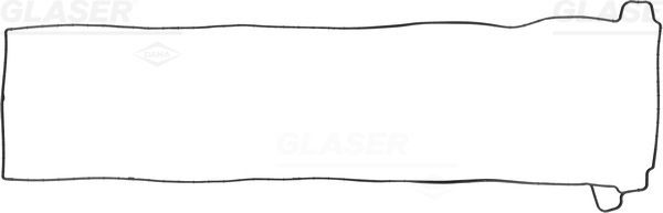 Garnitura, capac supape GLASER X59976-01