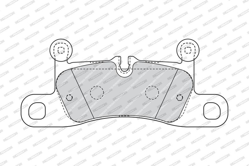 FERODO Plaquettes de frein à disque FDB4424