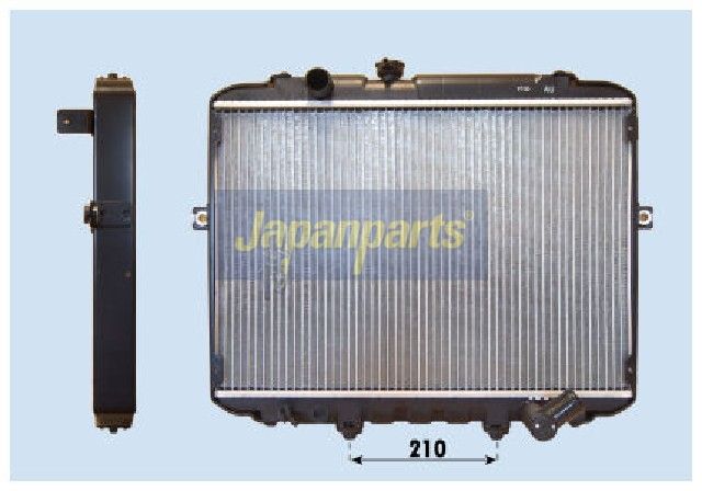JAPANPARTS Radiatorius, variklio aušinimas