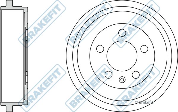 APEC Brake Drum BDR9017