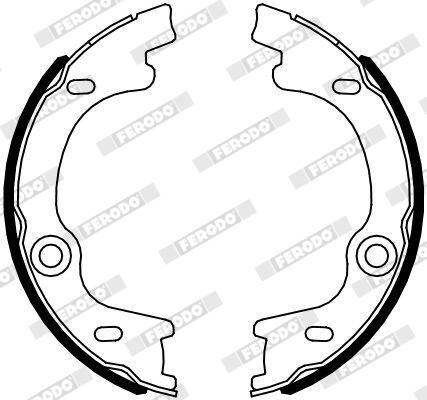 FERODO FSB4099 Brake Shoe Set, parking brake