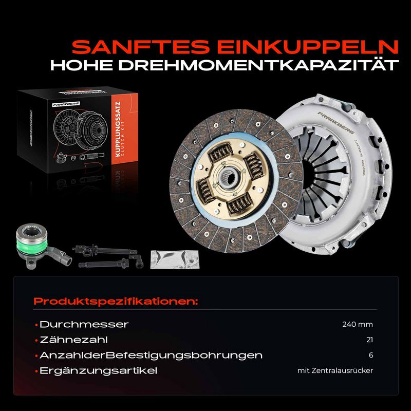 Frankberg 5481FB0037760 Clutch Kit