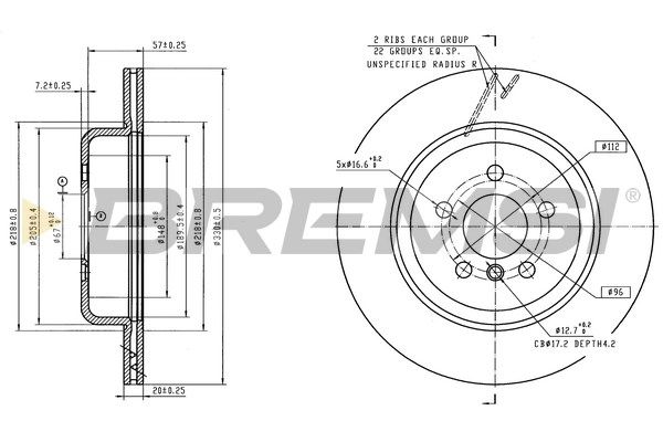 This part match OEM code: 34216882246