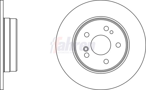 Fahren Brake Disc FBD6231