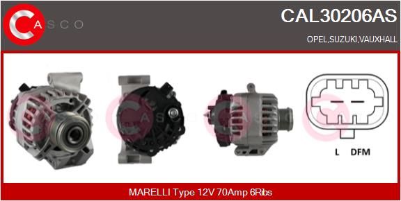 generátor CAL30206AS