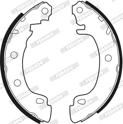 FERODO FSB544 Brake Shoe Set