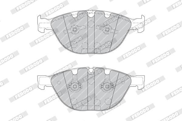 FERODO FDB1883 Brake Pad Set, disc brake
