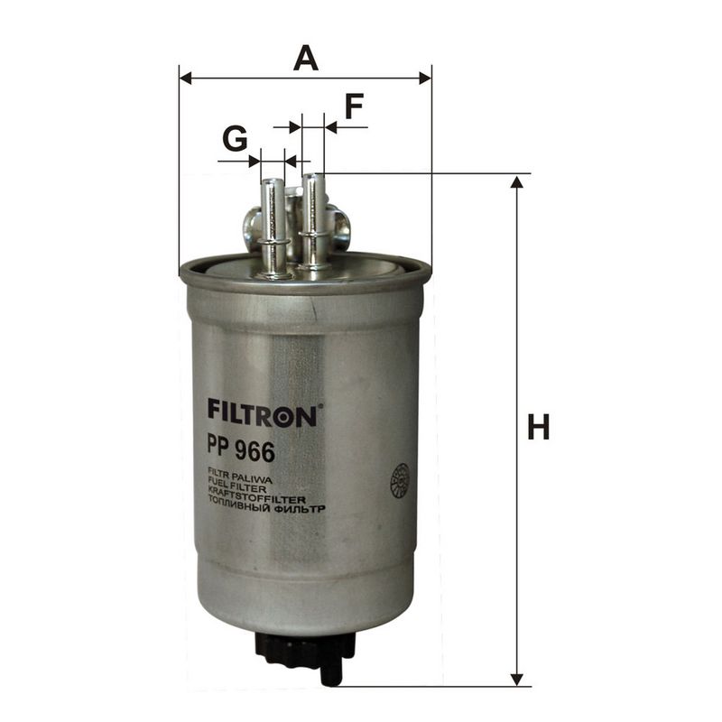Kütusefilter, FILTRON PP 966