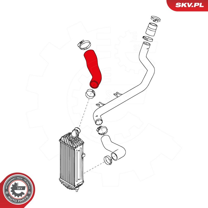 Laadimisõhu voolik, ESEN SKV 24SKV877