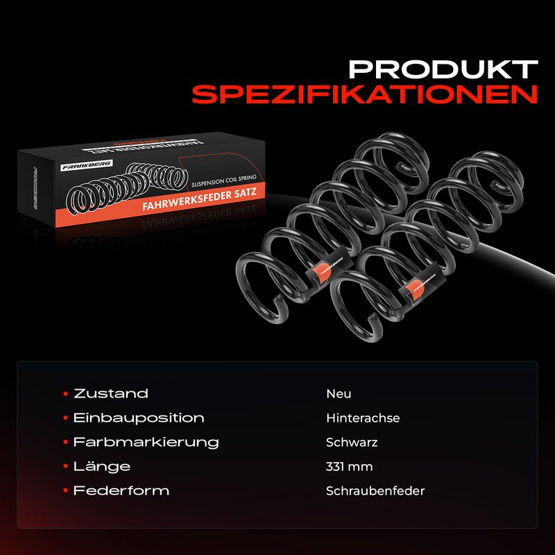 Frankberg 5481FB0031000 Suspension Spring