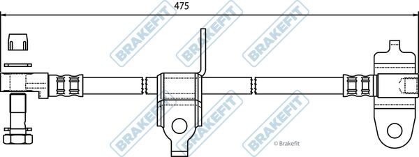 APEC Brake Hose BHO4284