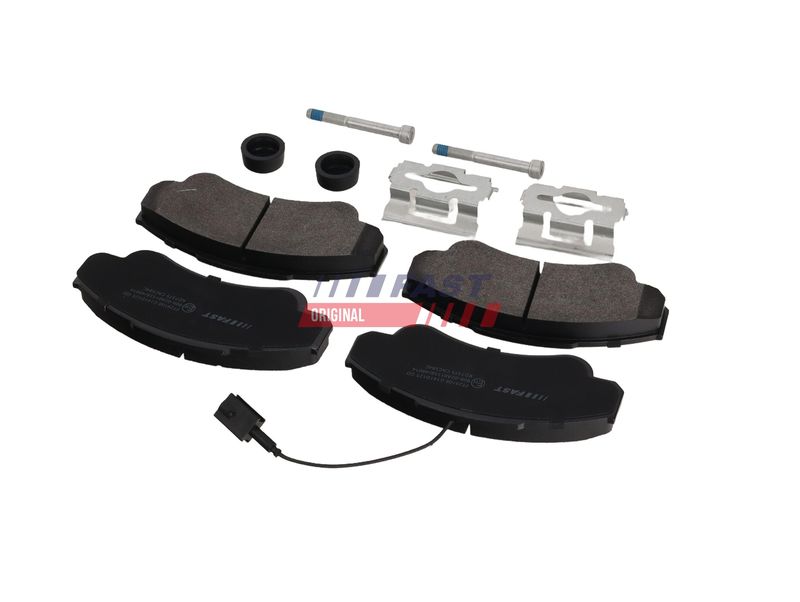 Piduriklotsi komplekt, ketaspidur, FAST FT29108