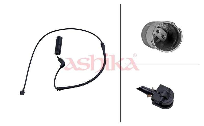 ASHIKA Įspėjimo kontaktas, stabdžių trinkelių susidėvėjimas