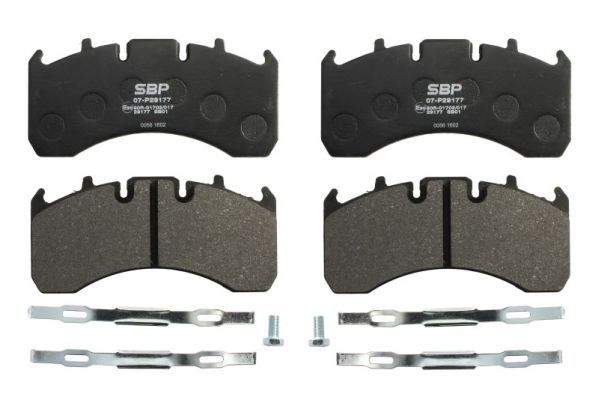 Bremsbelagsatz, Scheibenbremse