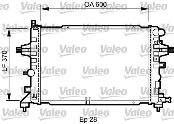 VALEO Radiateur 734432