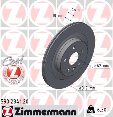 диск тормозной Coat Z