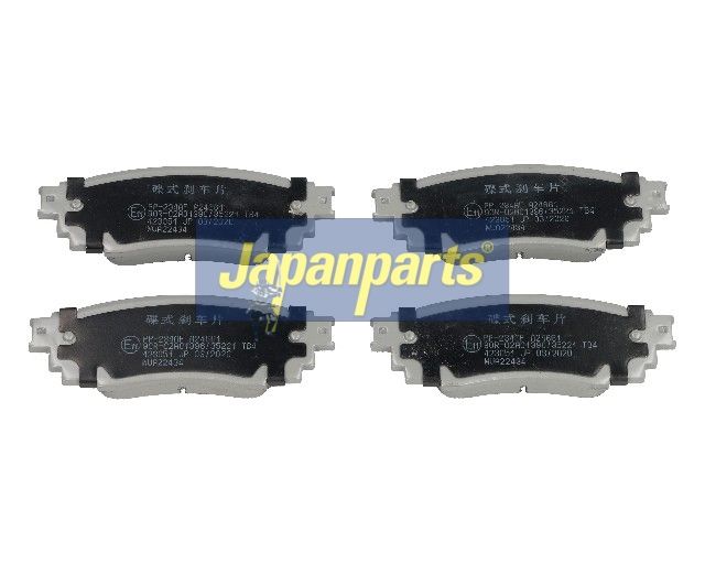 set placute frana,frana disc JAPANPARTS PP-234AF
