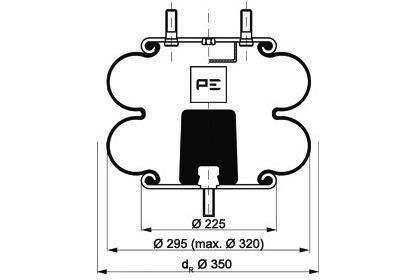 Mech, pneumatické odpružení 084.244-71A